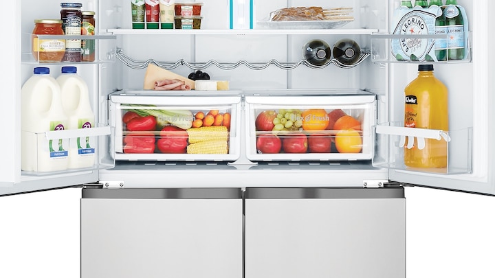 Dual FreshSeal&trade; Crispers